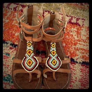 Sam Edelman Indian style sandals.